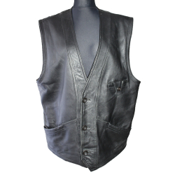 KAMIZELKA MOTOCYKLOWA SKÓRA STANFORD rozm. 54